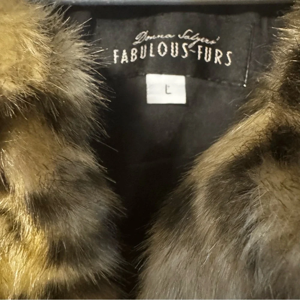 Donna Salyers Fabulous Cheetah Faux Fur Coat - Picture 3 of 4